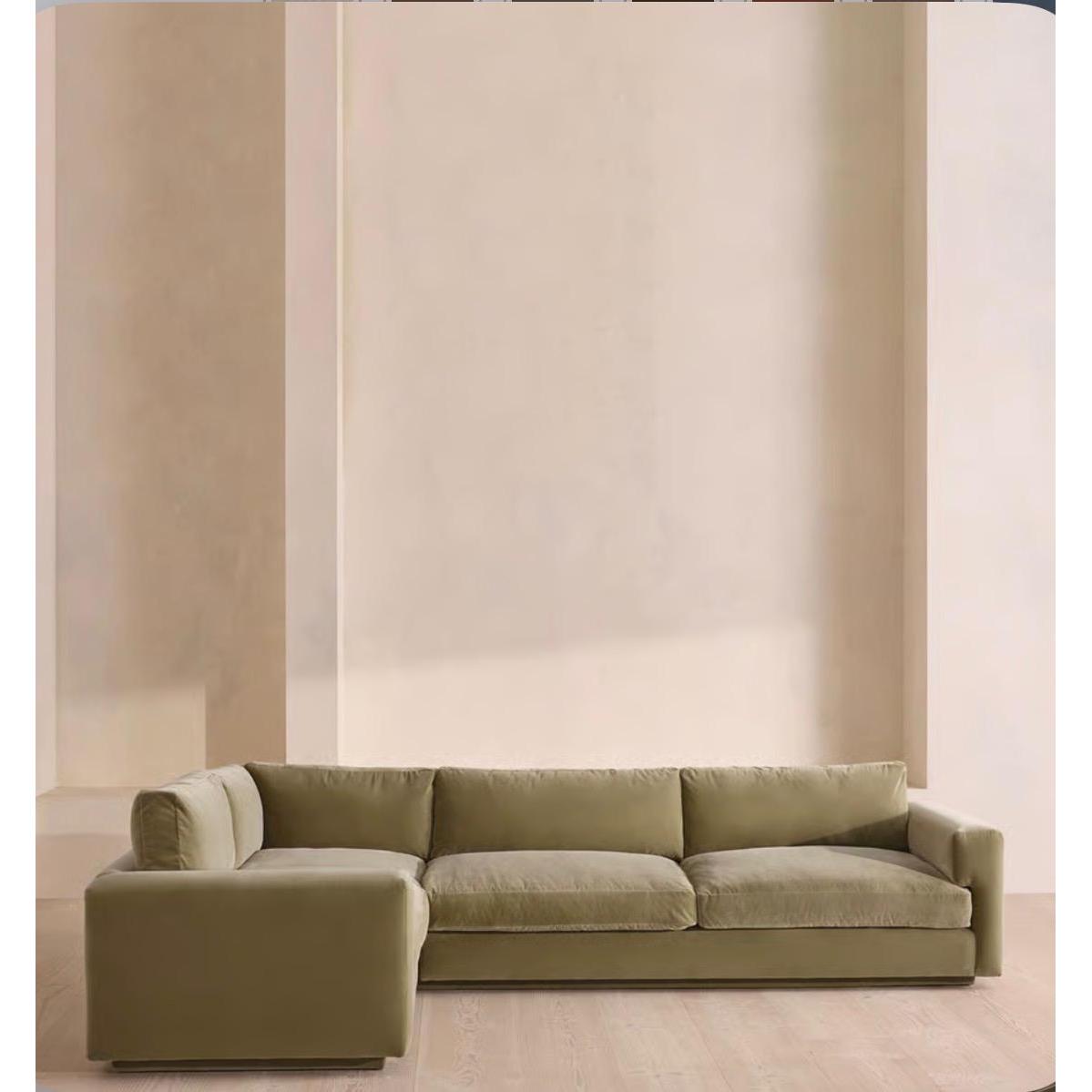 Fiora Kadife L Koltuk