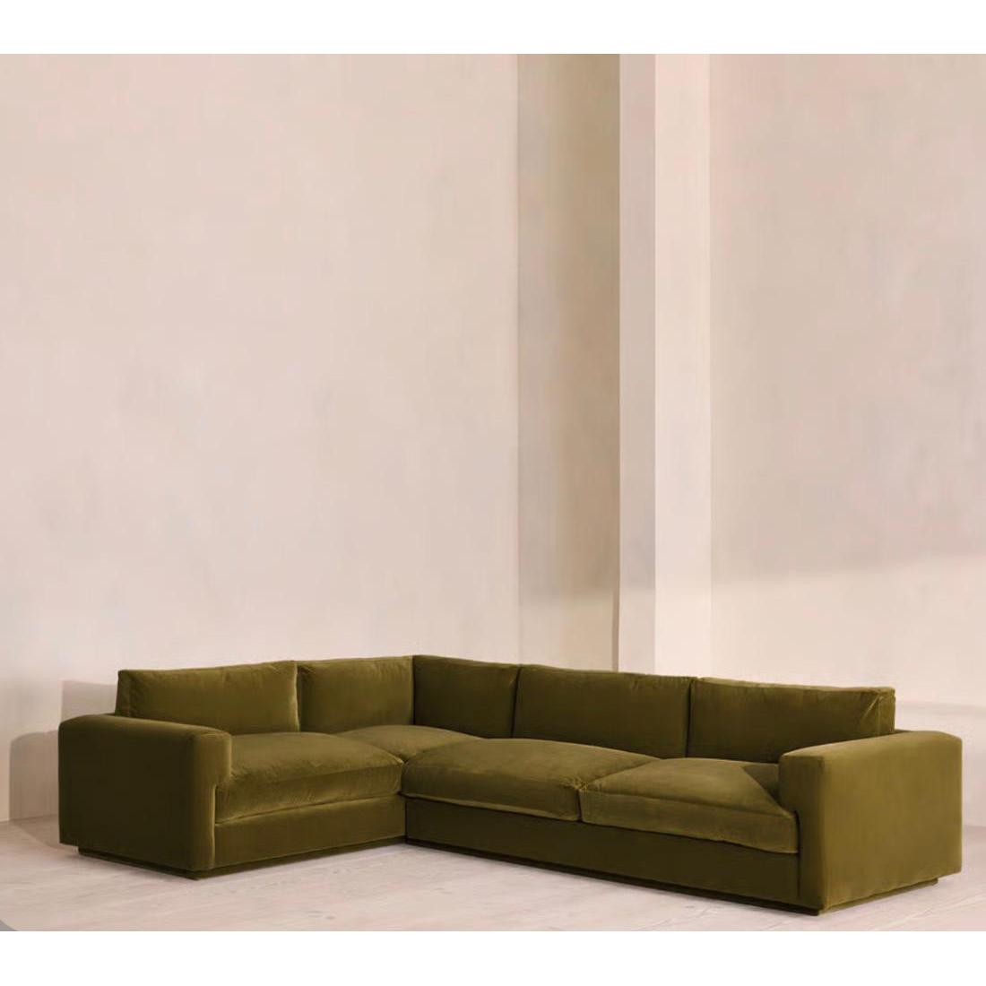 Fiora Kadife L Koltuk