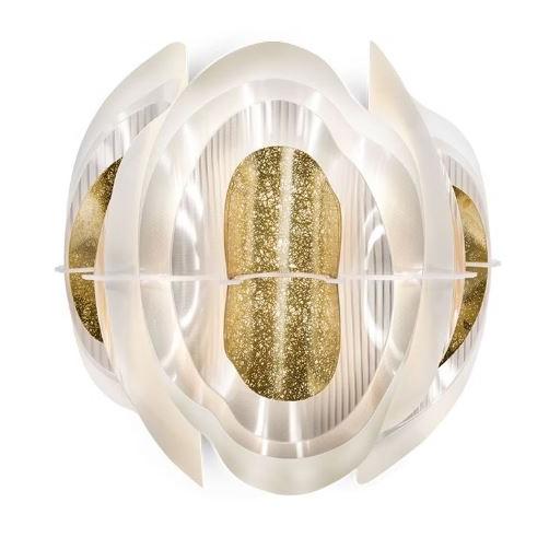 Fiordlys Apli̇K 2l Gold Ø31x21xh33 Cm E14 Led 2x6w