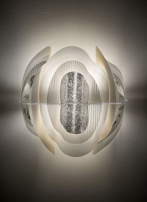 Fiordlys Apli̇K 2l Silver Ø31x21xh33 Cm E14 Led 2x6w