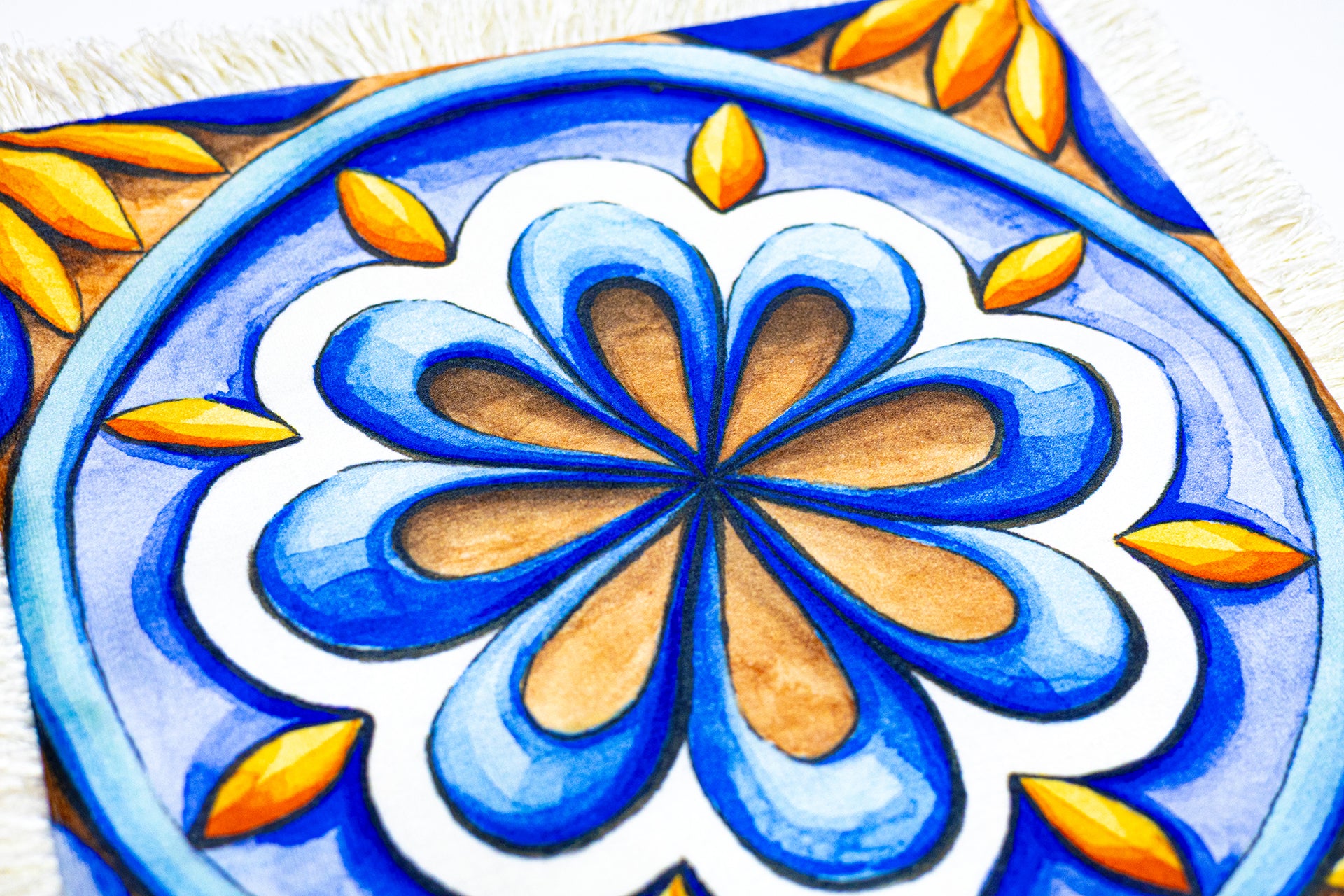 Fiore Püsküllü Kırlent