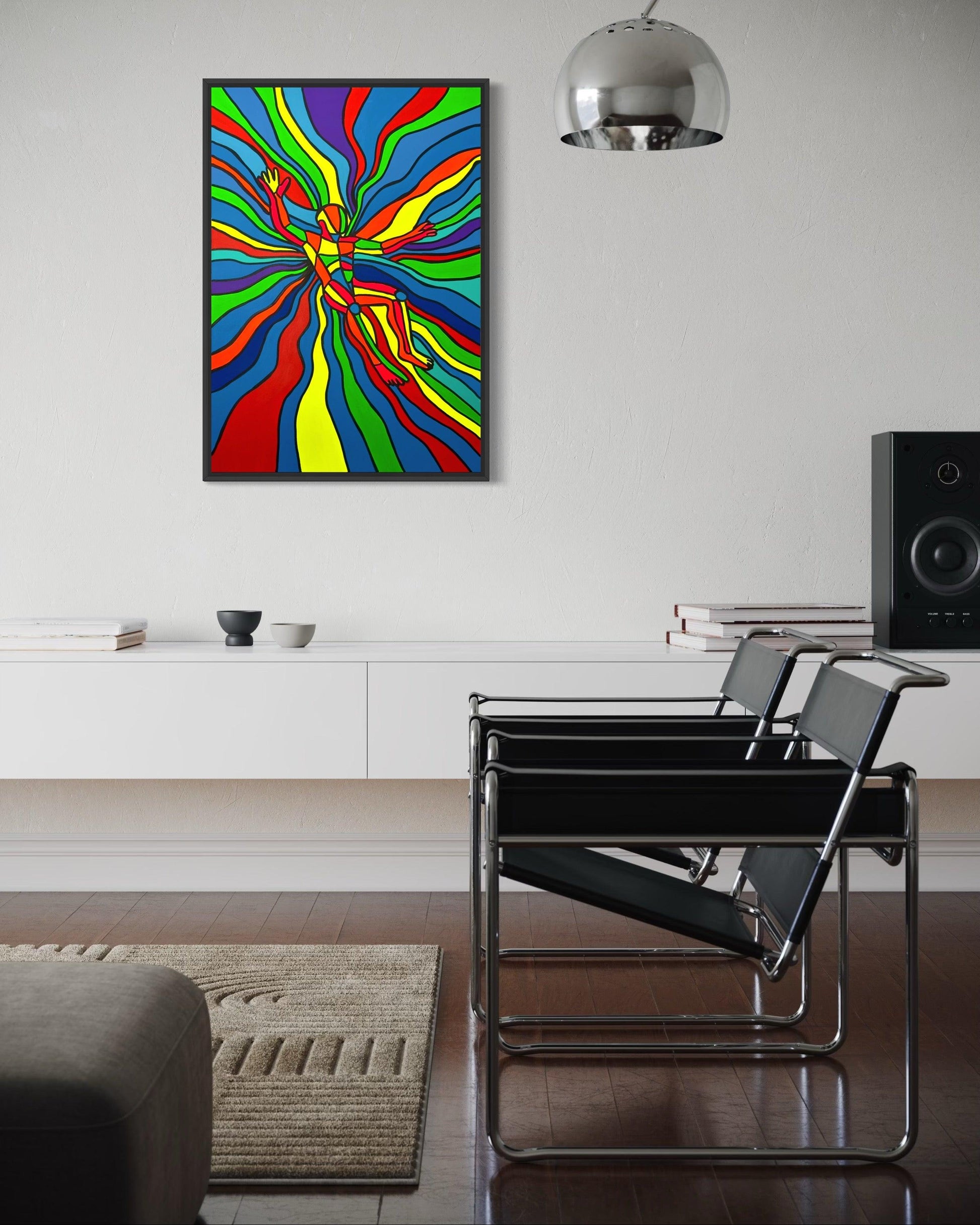 Fall N Flow Tablo | 70x100 Cm