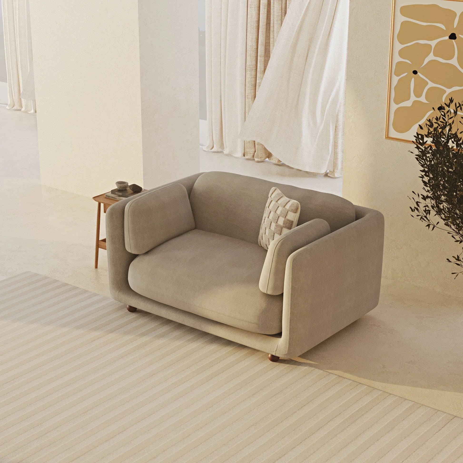 Flam Loveseat Keten