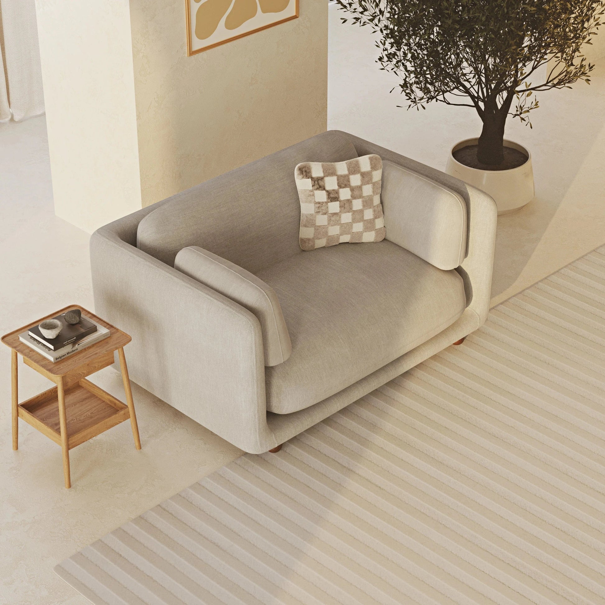 Flam Loveseat Keten