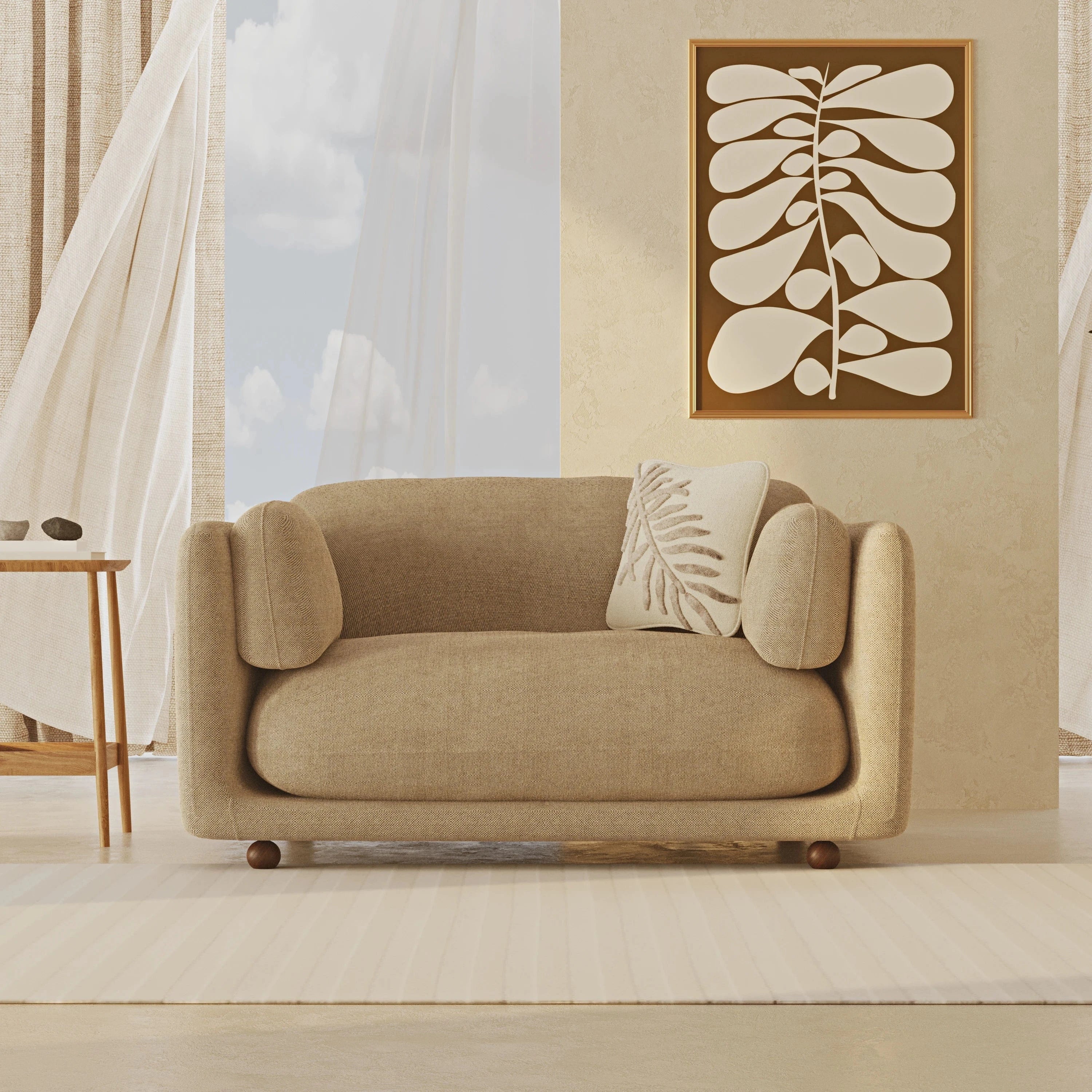 Flam Loveseat Keten