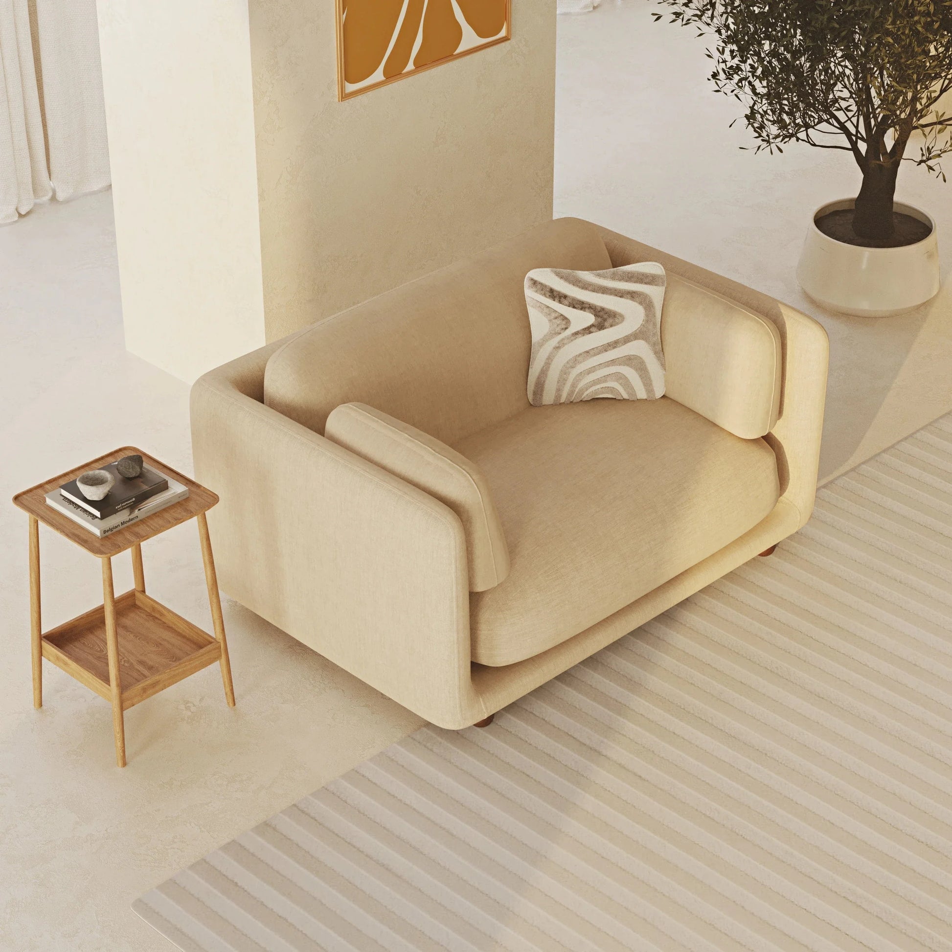 Flam Loveseat Keten