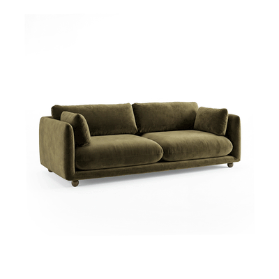 Flam Üçlü Koltuk Kadife