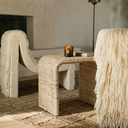 Flax Doğal Rattan Sehpa/Tabure-Tabure-Lo-Fi House-NowShopFun