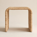 Flax Doğal Rattan Sehpa/Tabure-Tabure-Lo-Fi House-NowShopFun