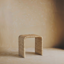 Flax Doğal Rattan Sehpa/Tabure-Tabure-Lo-Fi House-NowShopFun