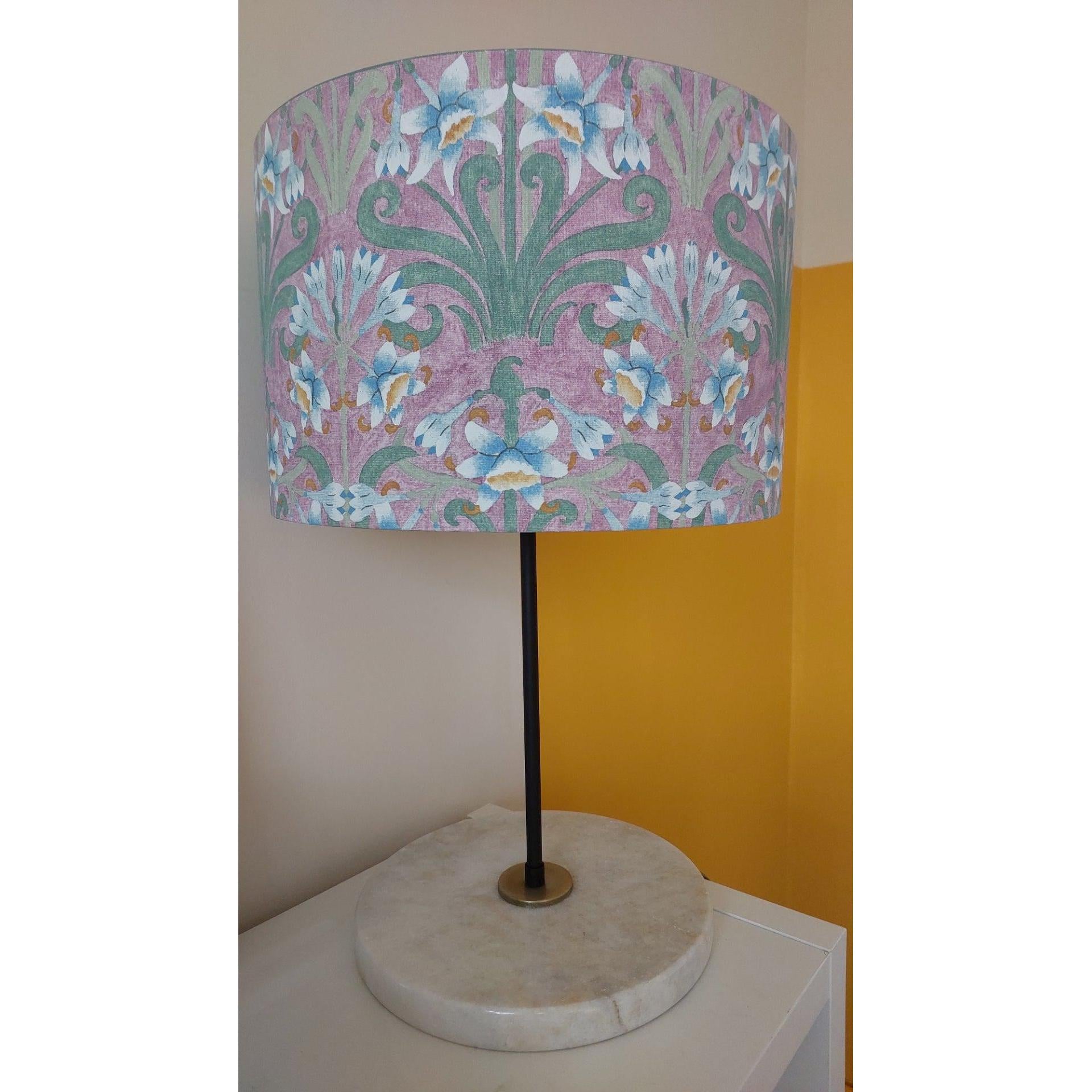 Fleur De Cloche Abajur (Mavi)