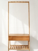 Flex Masif Meşe Vestiyer-Askılık-Kos Living-Naturel-NowShopFun