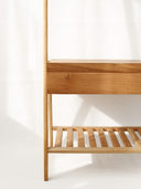 Flex Masif Meşe Vestiyer-Askılık-Kos Living-Naturel-NowShopFun