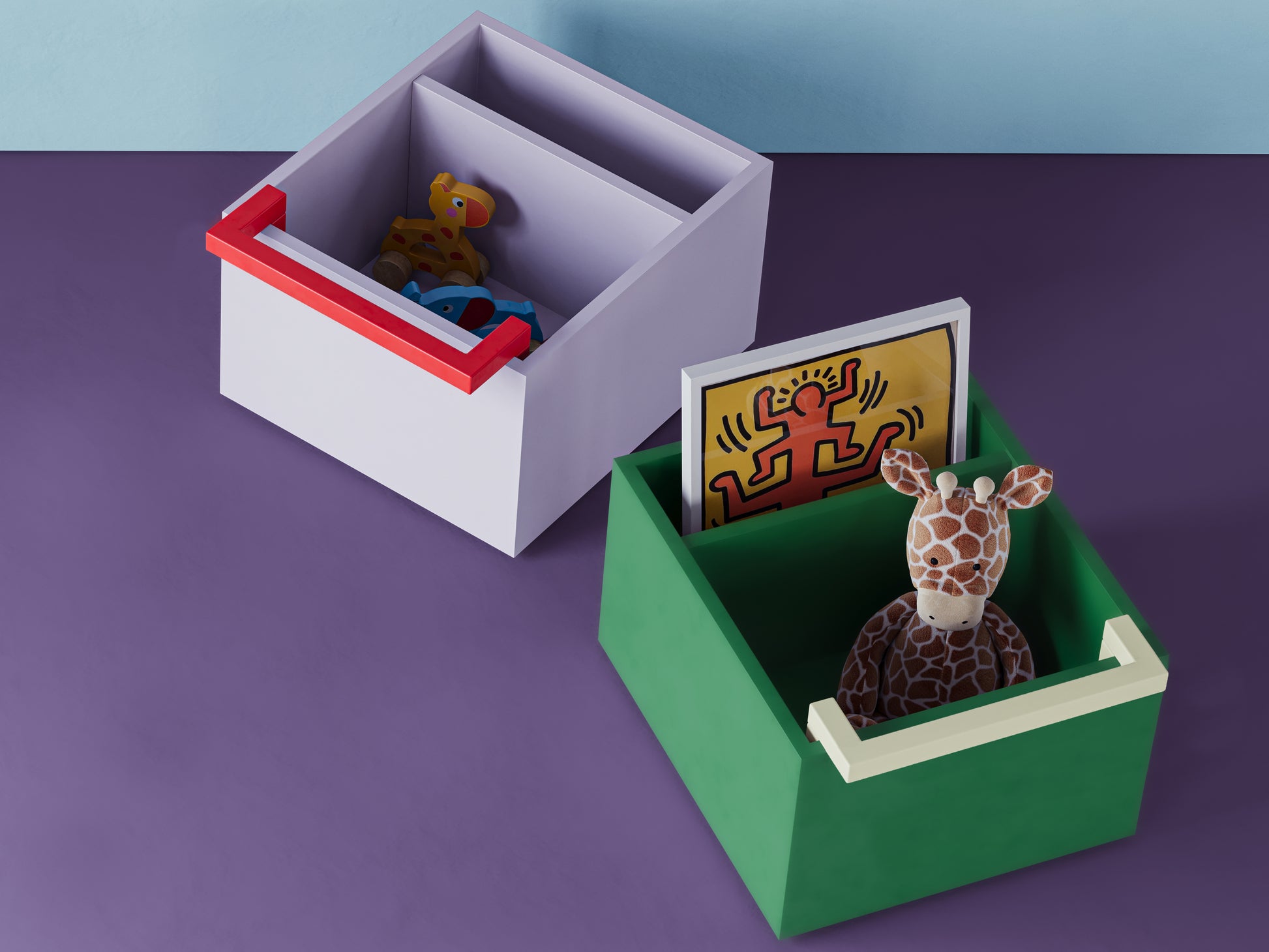 Flexa Oyuncak Kutusu-Oyuncak-Kiddiverse-Ahşap-NowShopFun