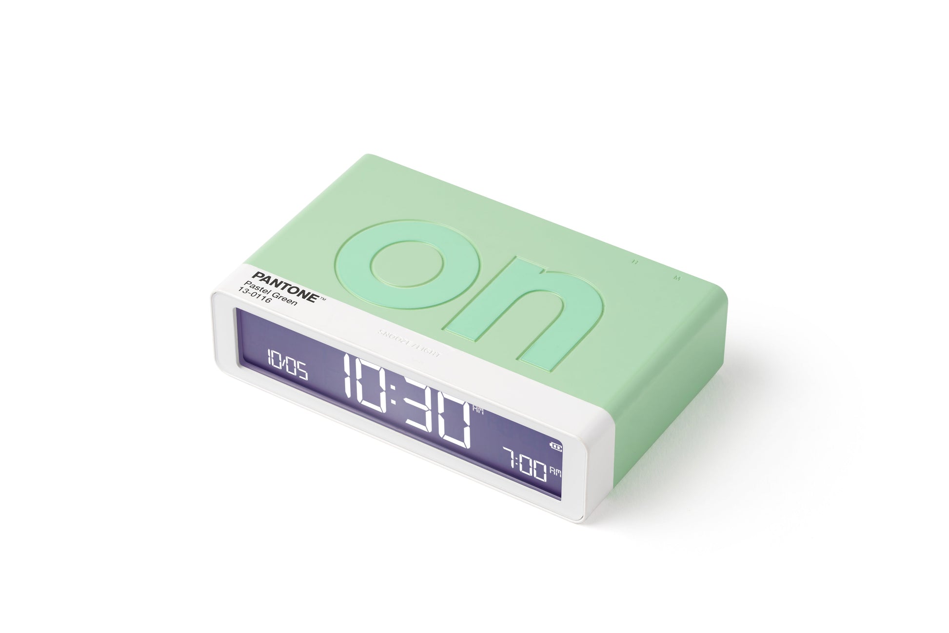 Flip Klasik Şarj Edilebilir Alarm Saat Mint
