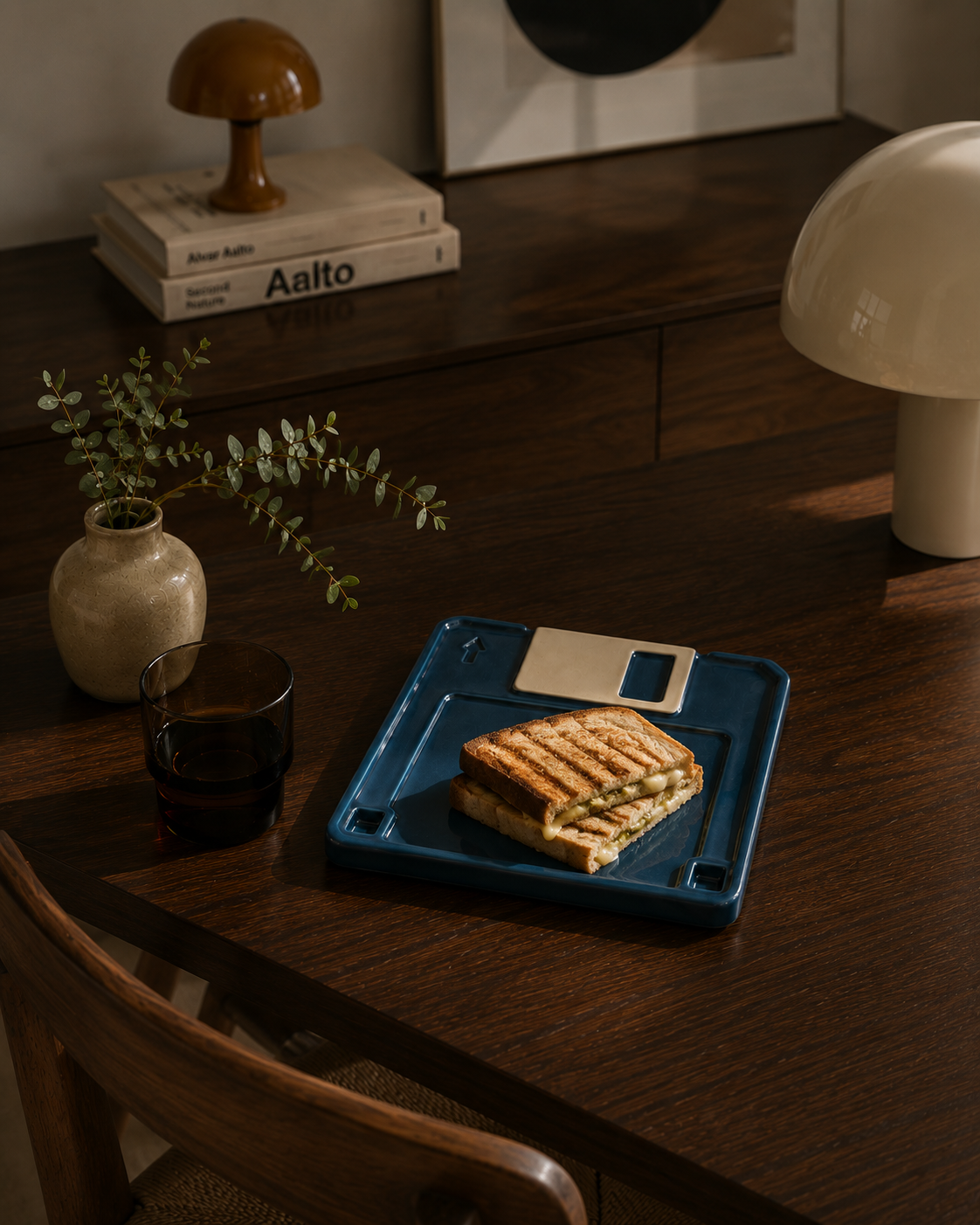 Floppy Disk Servis Tabağı