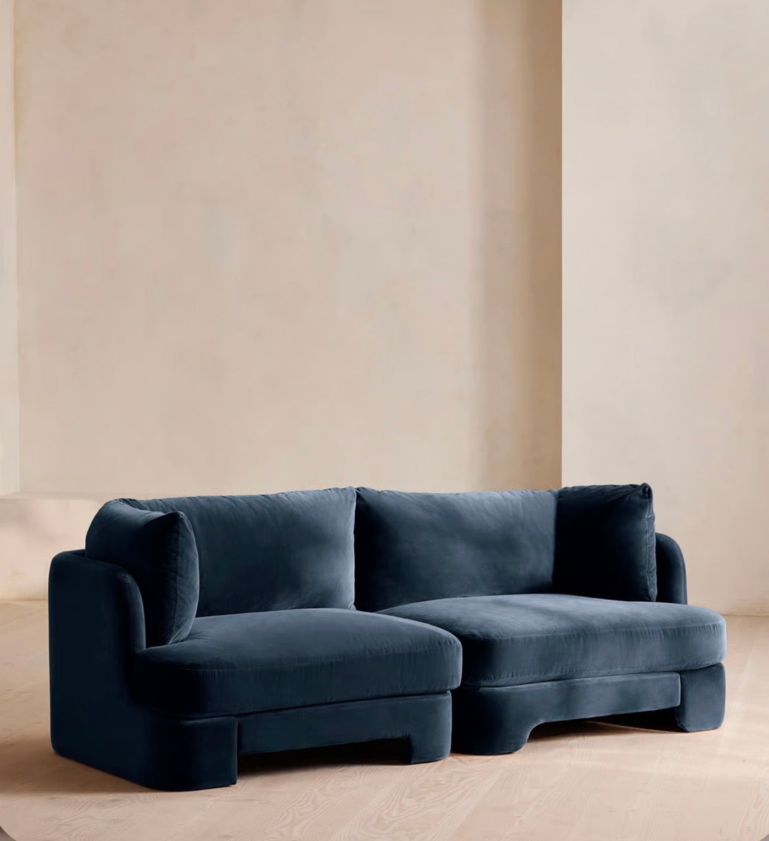 Florin Kadife Sofa-Sofalab-Haki-NowShopFun