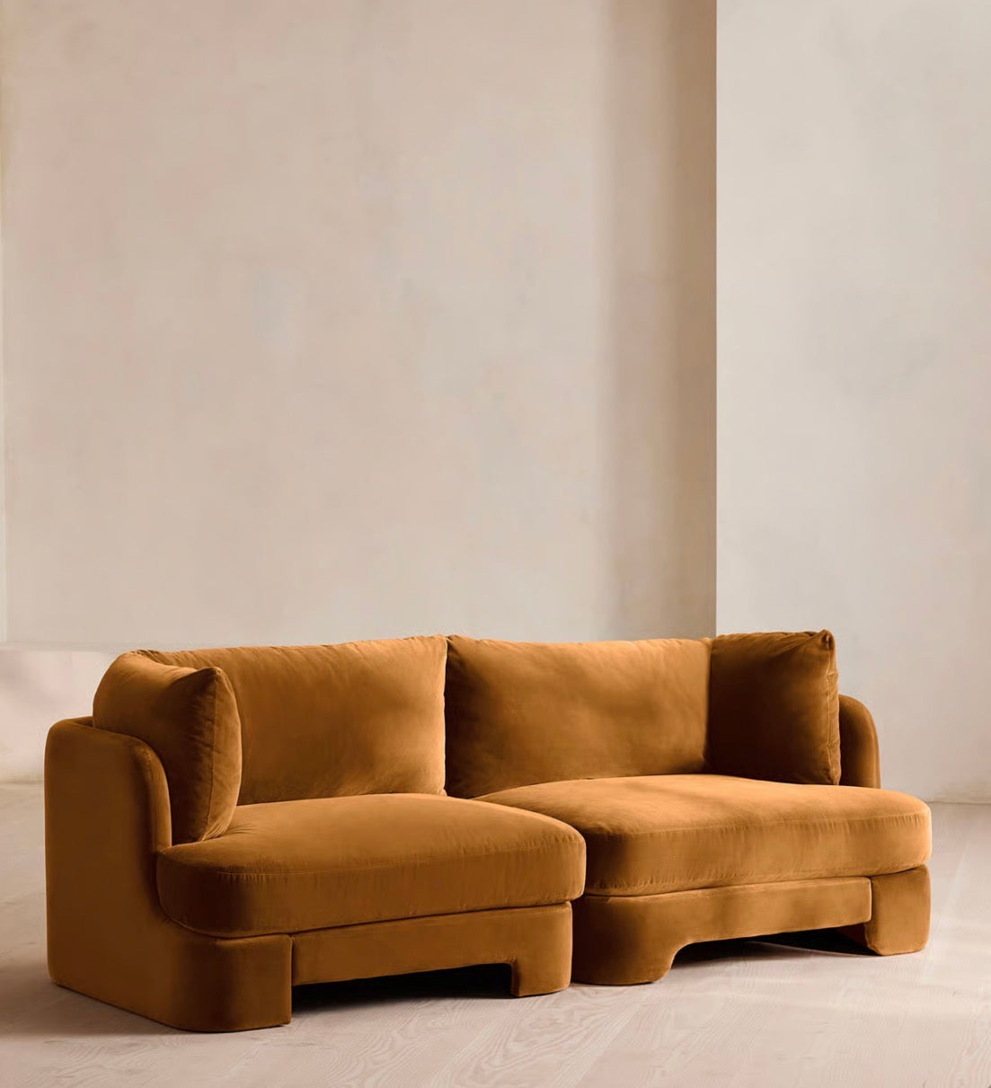 Florin Kadife Sofa-Sofalab-Haki-NowShopFun