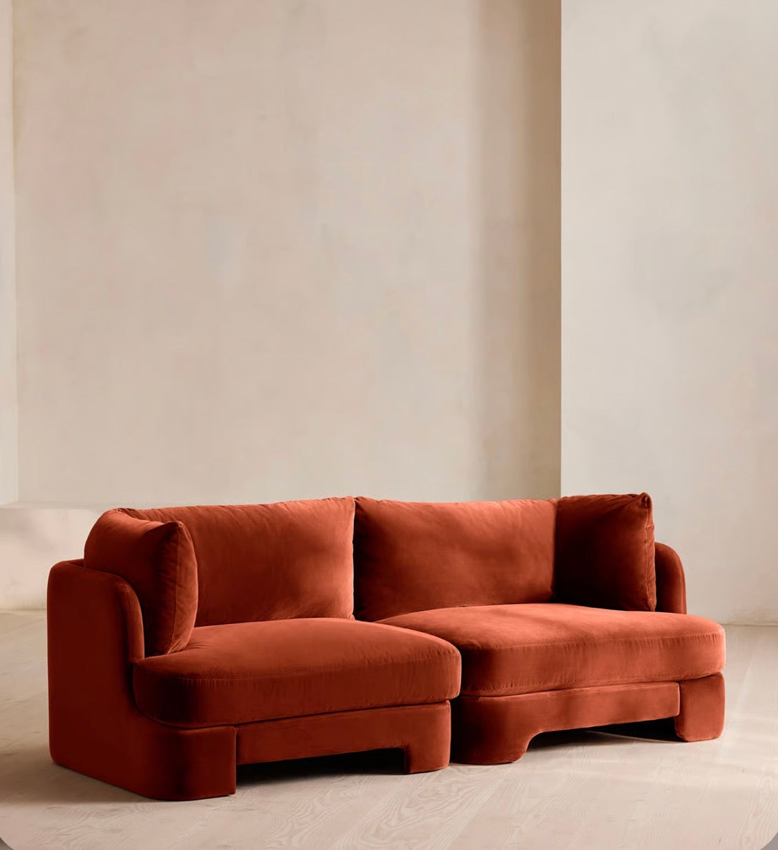 Florin Kadife Sofa-Sofalab-Haki-NowShopFun