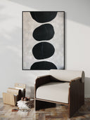 Flow No2 Tuval Üzeri Orijinal Yağlı Boya Tablo-Tablo-Kos Living-100*140 cm-Natural-NowShopFun