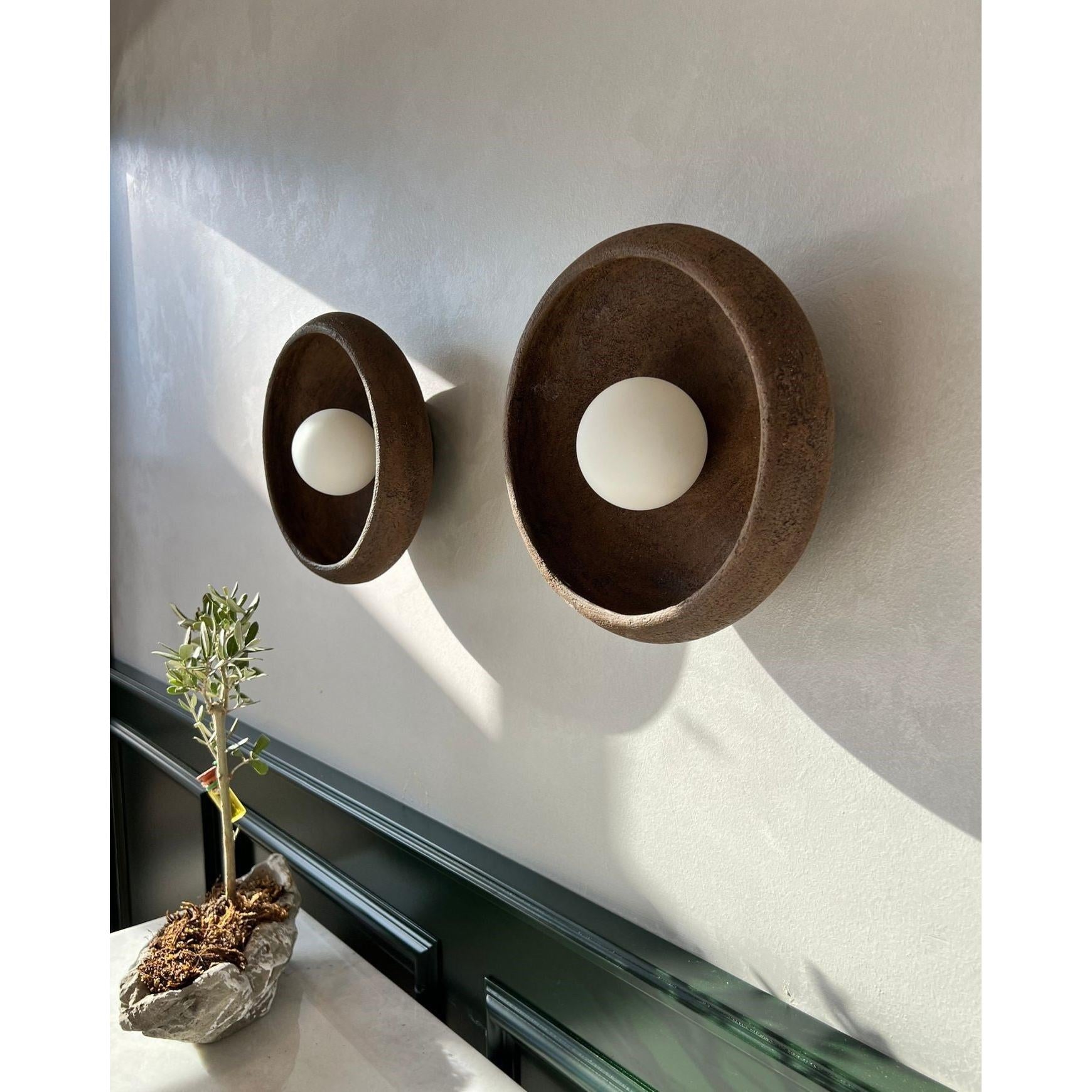 Focus Beton Dokulu Ceviz Rengi Aplik