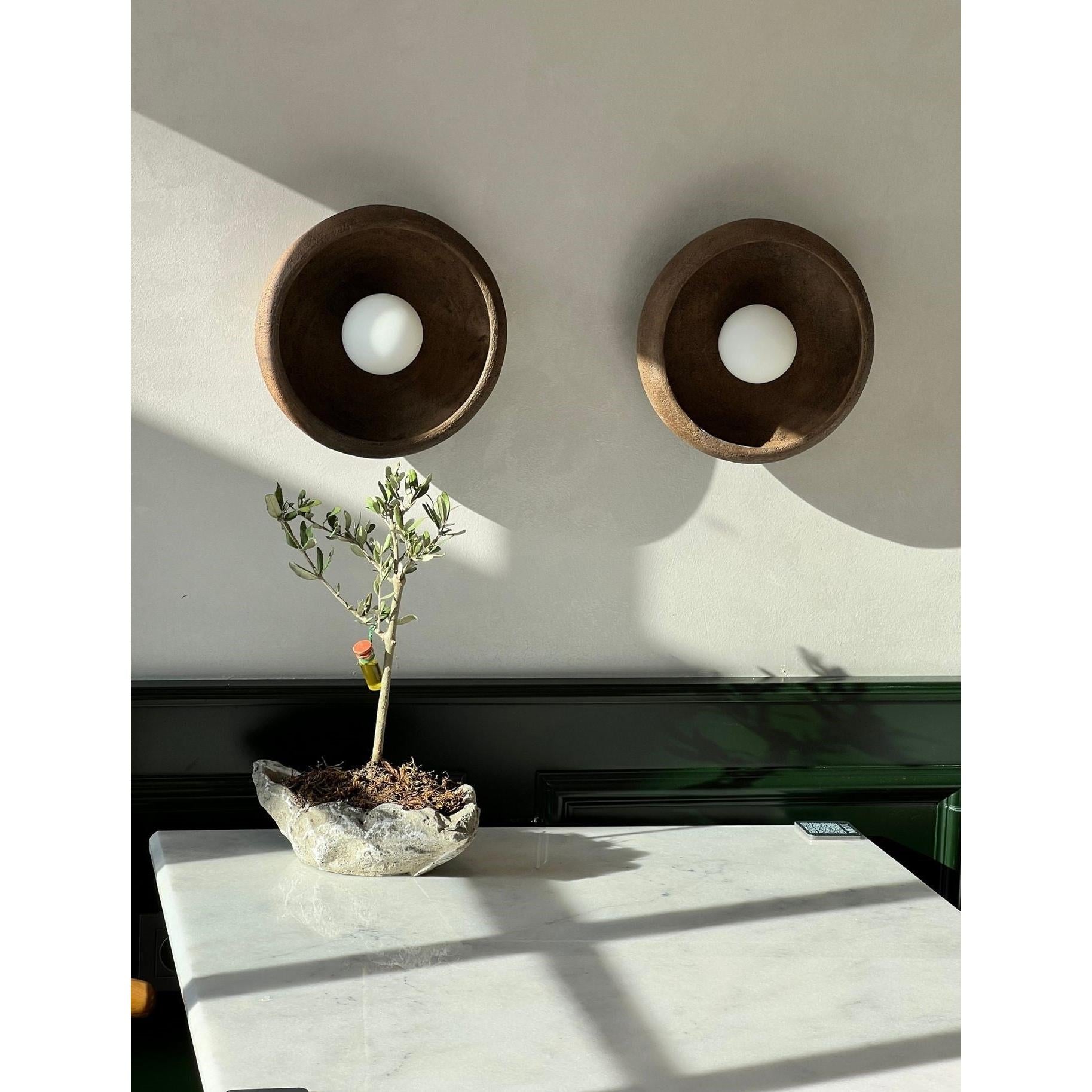 Focus Beton Dokulu Ceviz Rengi Aplik