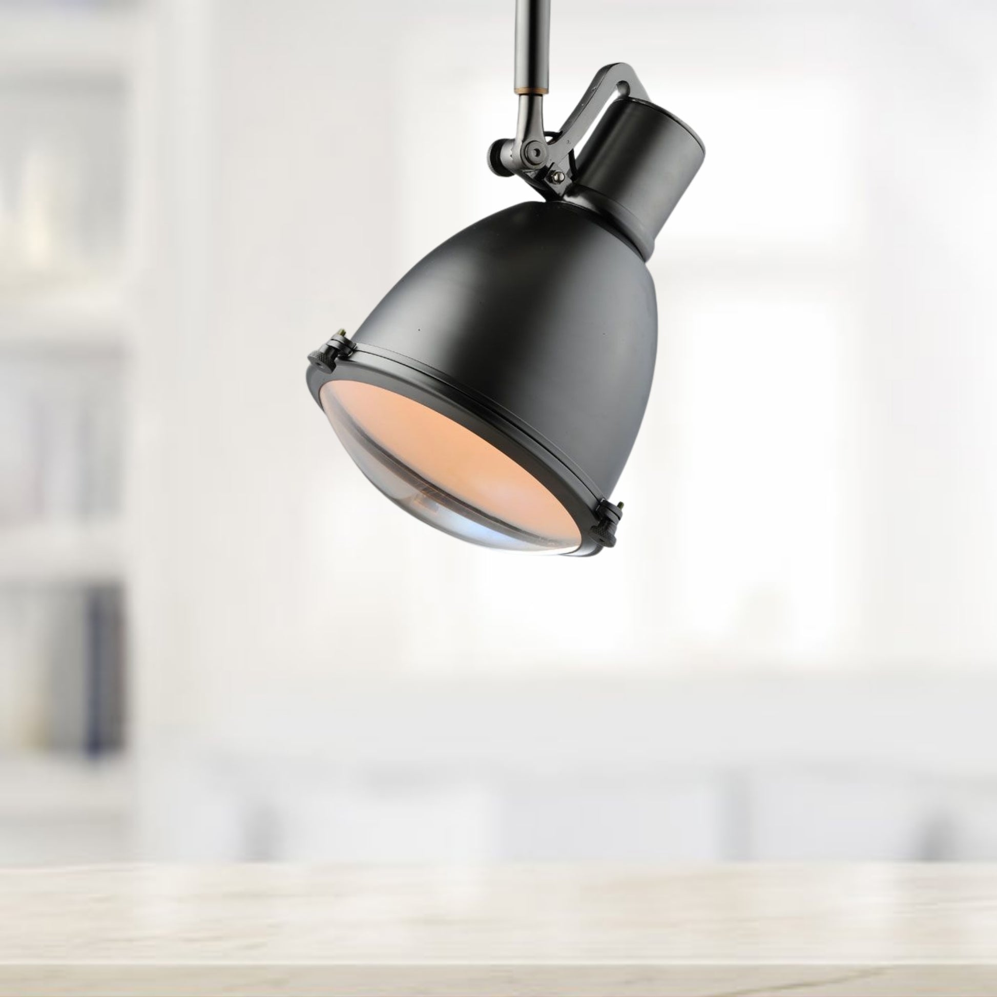 Focus Dome Sarkıt Avize-Aydınlatma-livingstore-Siyah-NowShopFun