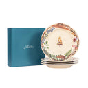 Forest Walk Animal Tatlı Ve Salata Tabağı Karışık 4lü Set-Juliska Sofra-Juliska-NowShopFun
