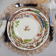 Forest Walk Animal Tatlı Ve Salata Tabağı Karışık 4lü Set-Juliska Sofra-Juliska-NowShopFun