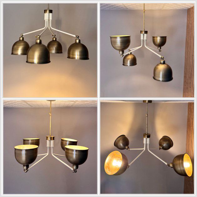 Freja 4'Lü Hareketli Modern Avize