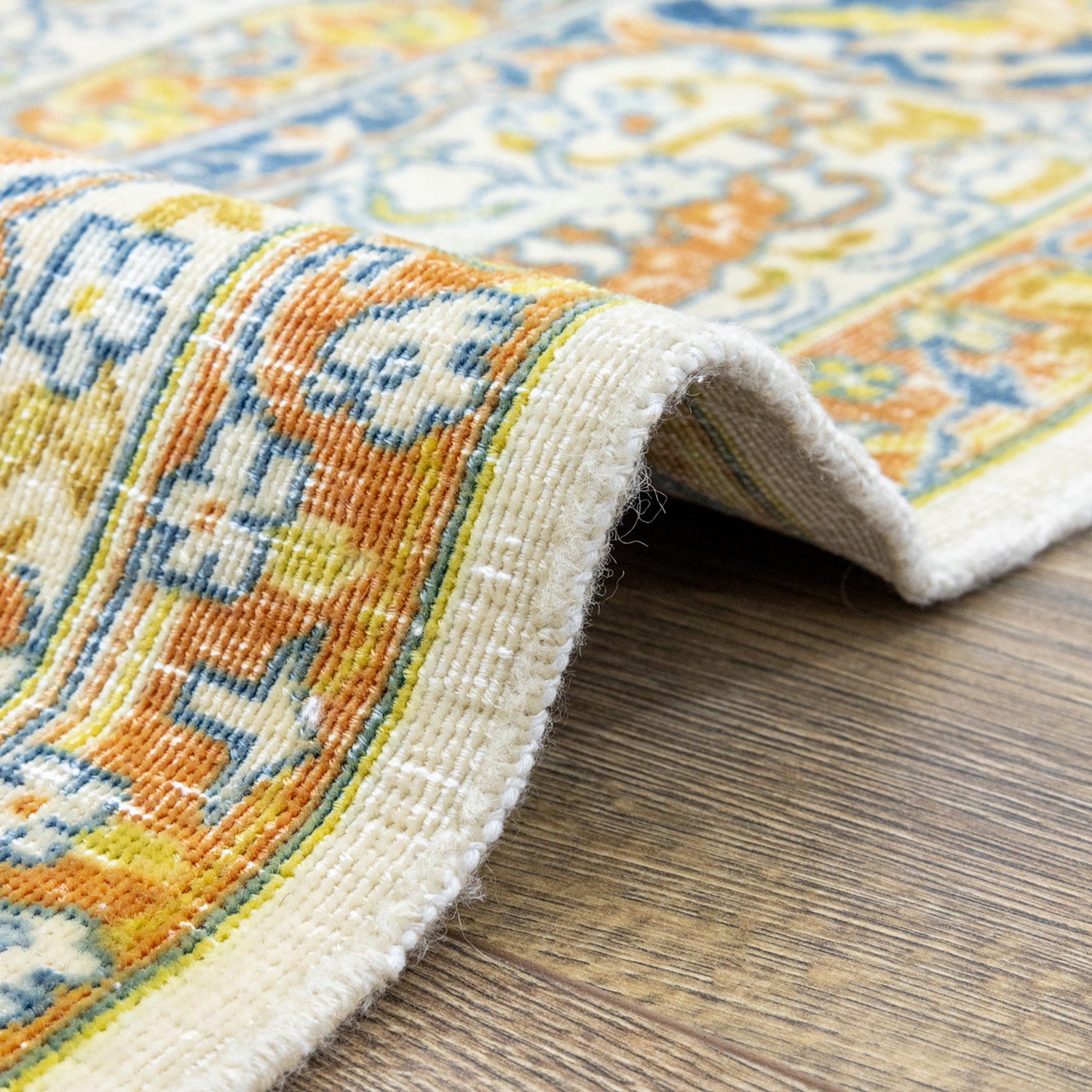 Freja Madalyon Desenli El Dokuma İran Halısı 217x316 cm-Kilim & Halı-Soho Antiq-NowShopFun