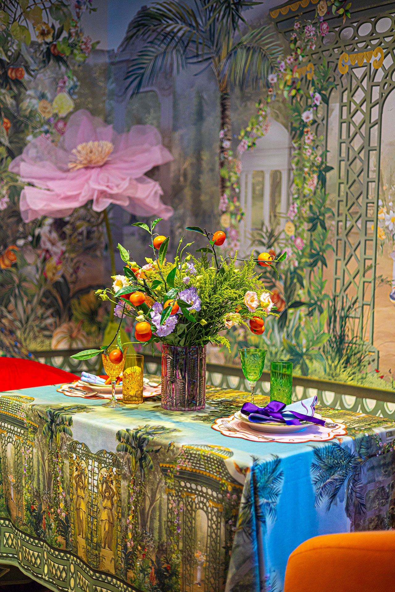 French Garden Masa Örtüsü