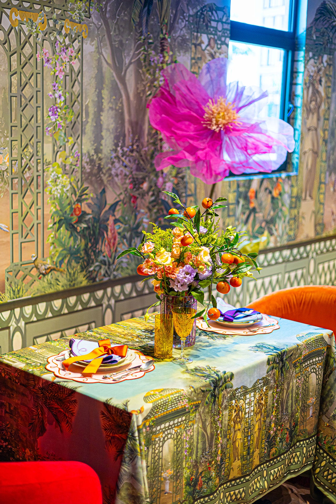 French Garden Masa Örtüsü