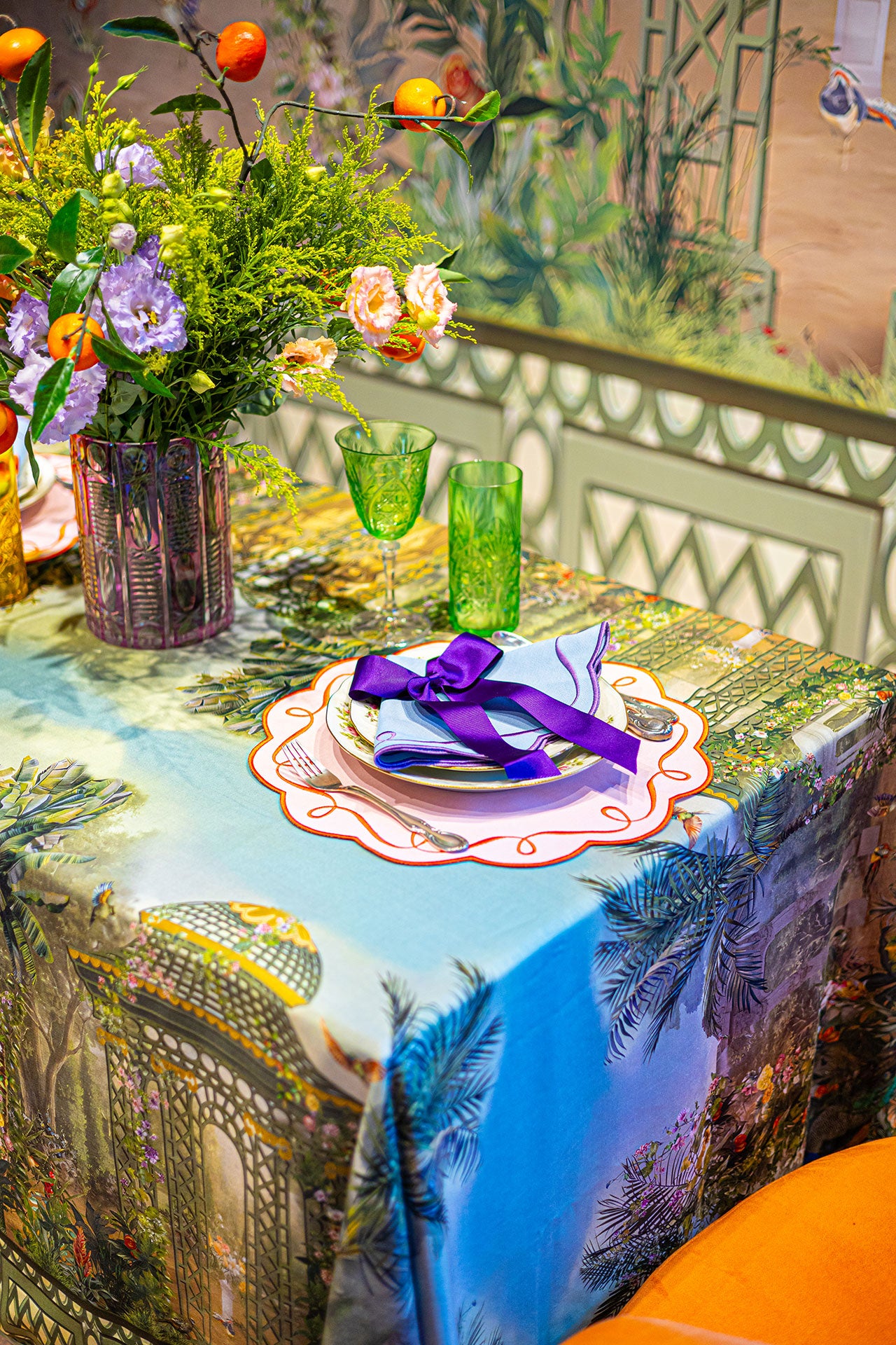 French Garden Masa Örtüsü