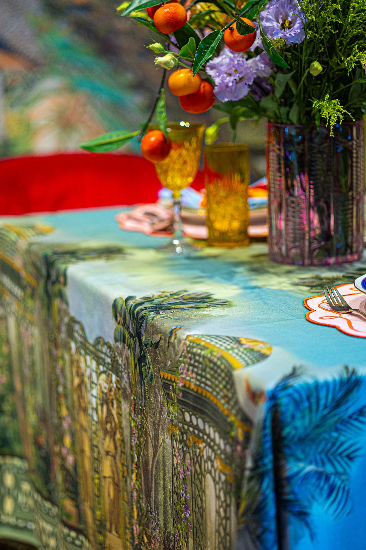 French Garden Masa Örtüsü