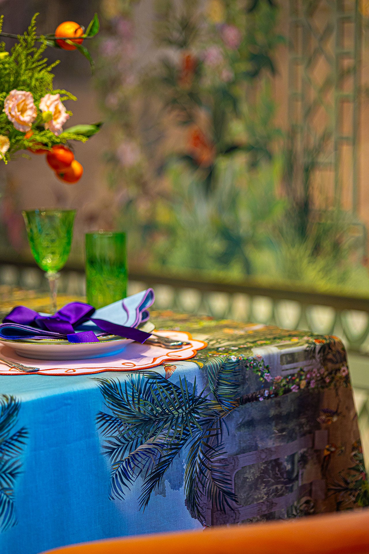 French Garden Masa Örtüsü