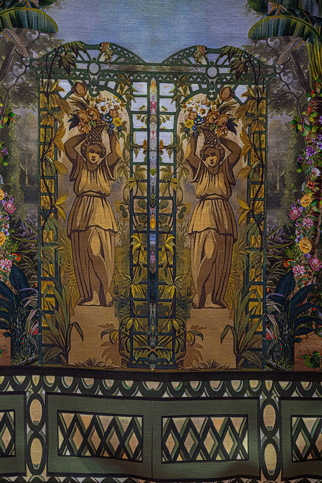 French Garden Masa Örtüsü