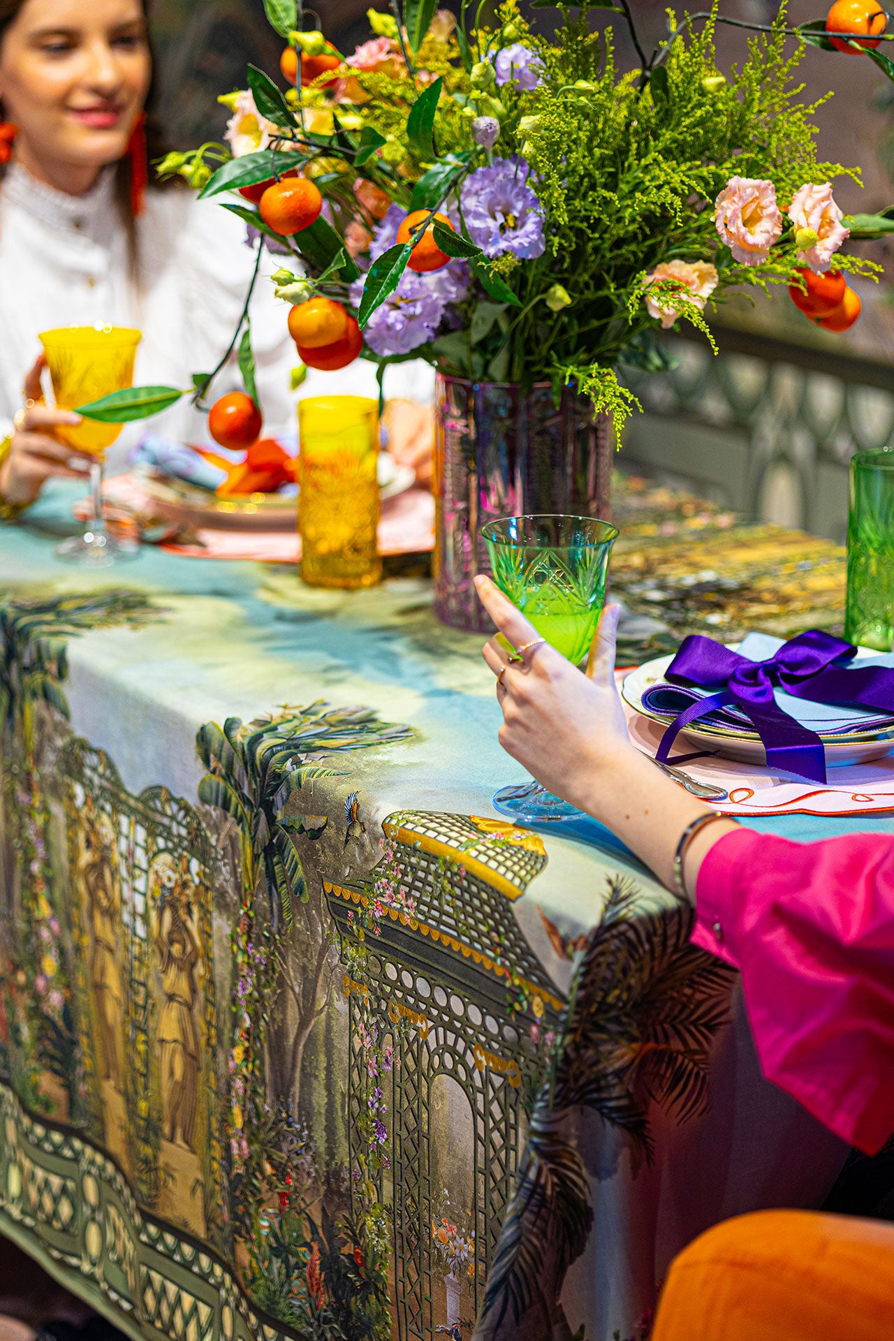 French Garden Masa Örtüsü