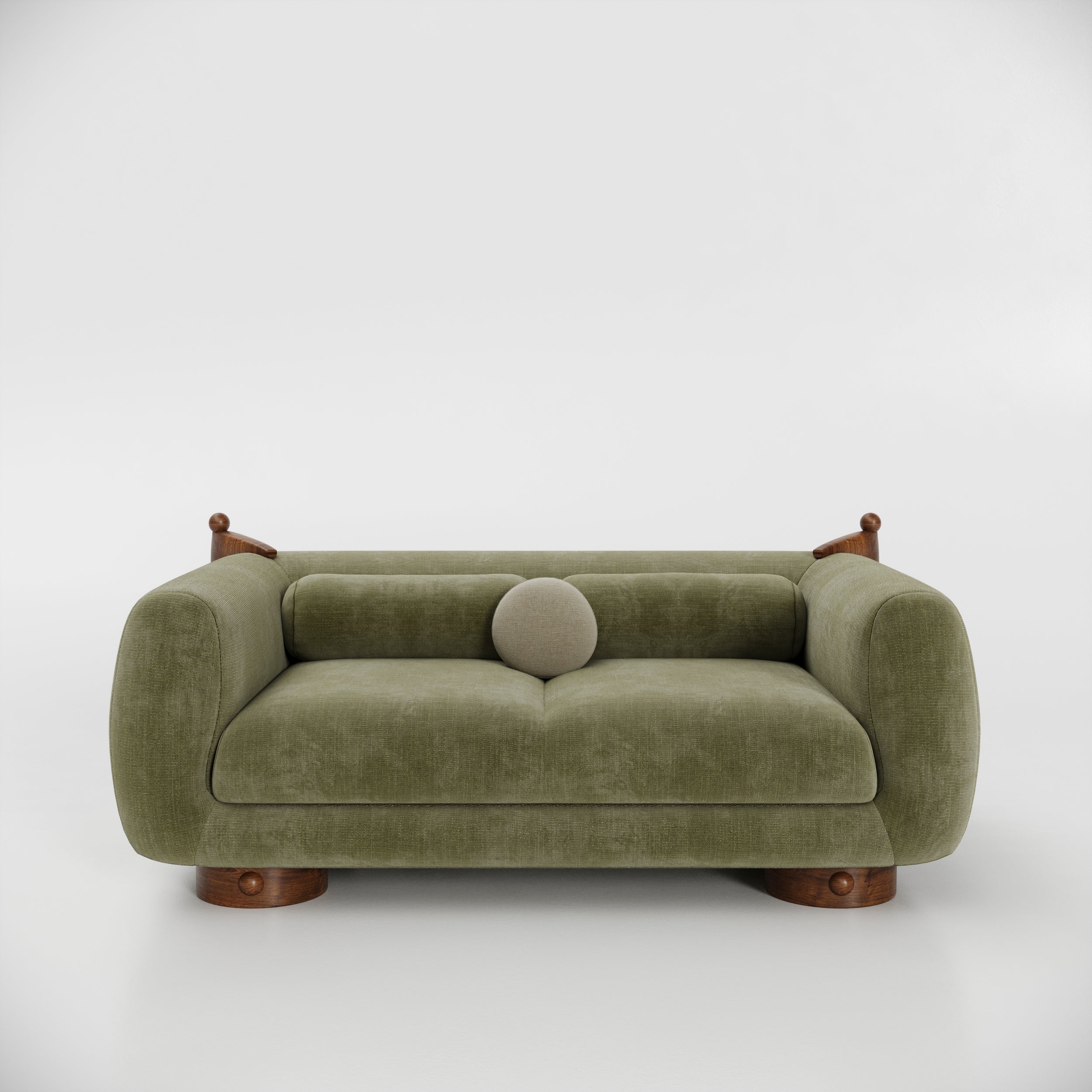 French Kiss İkili Koltuk-Koltuk-Huba Concept-Koyu Yeşil-NowShopFun