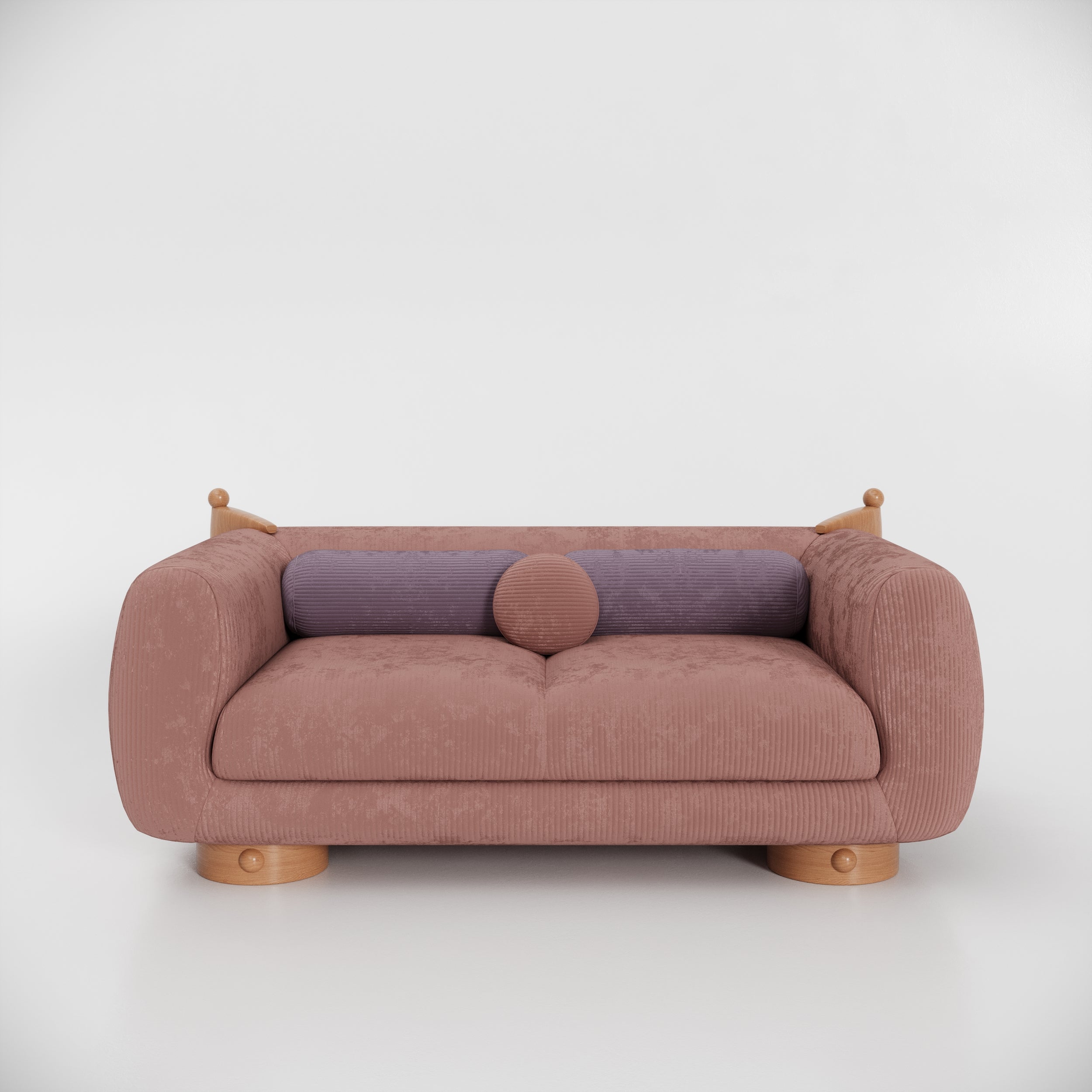 French Kiss İkili Koltuk-Koltuk-Huba Concept-Pembe-NowShopFun