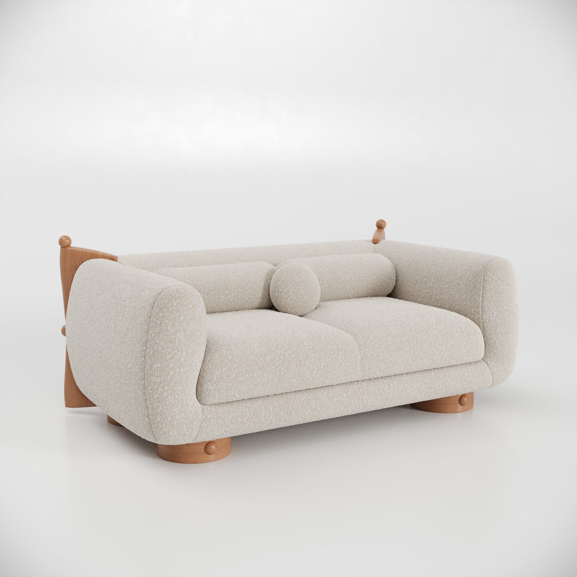 French Kiss İkili Koltuk-Koltuk-Huba Concept-Beyaz-NowShopFun