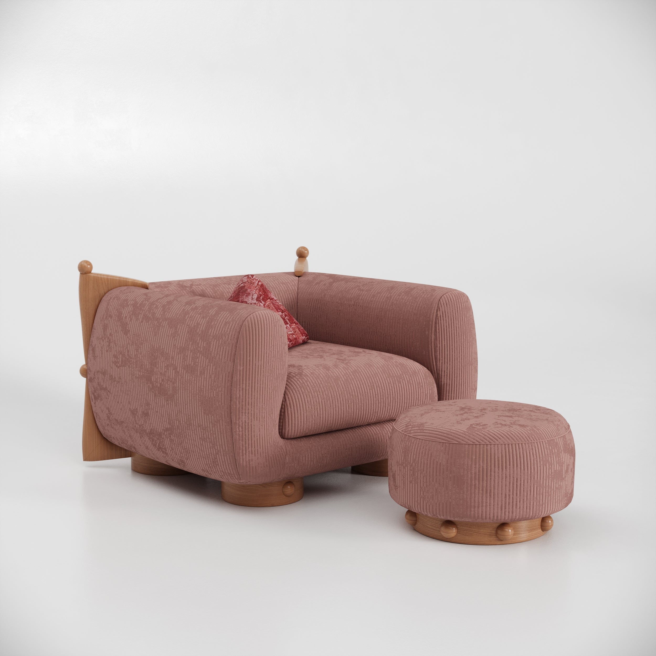 French Kiss Puf-Puf-Huba Concept-Beyaz-NowShopFun