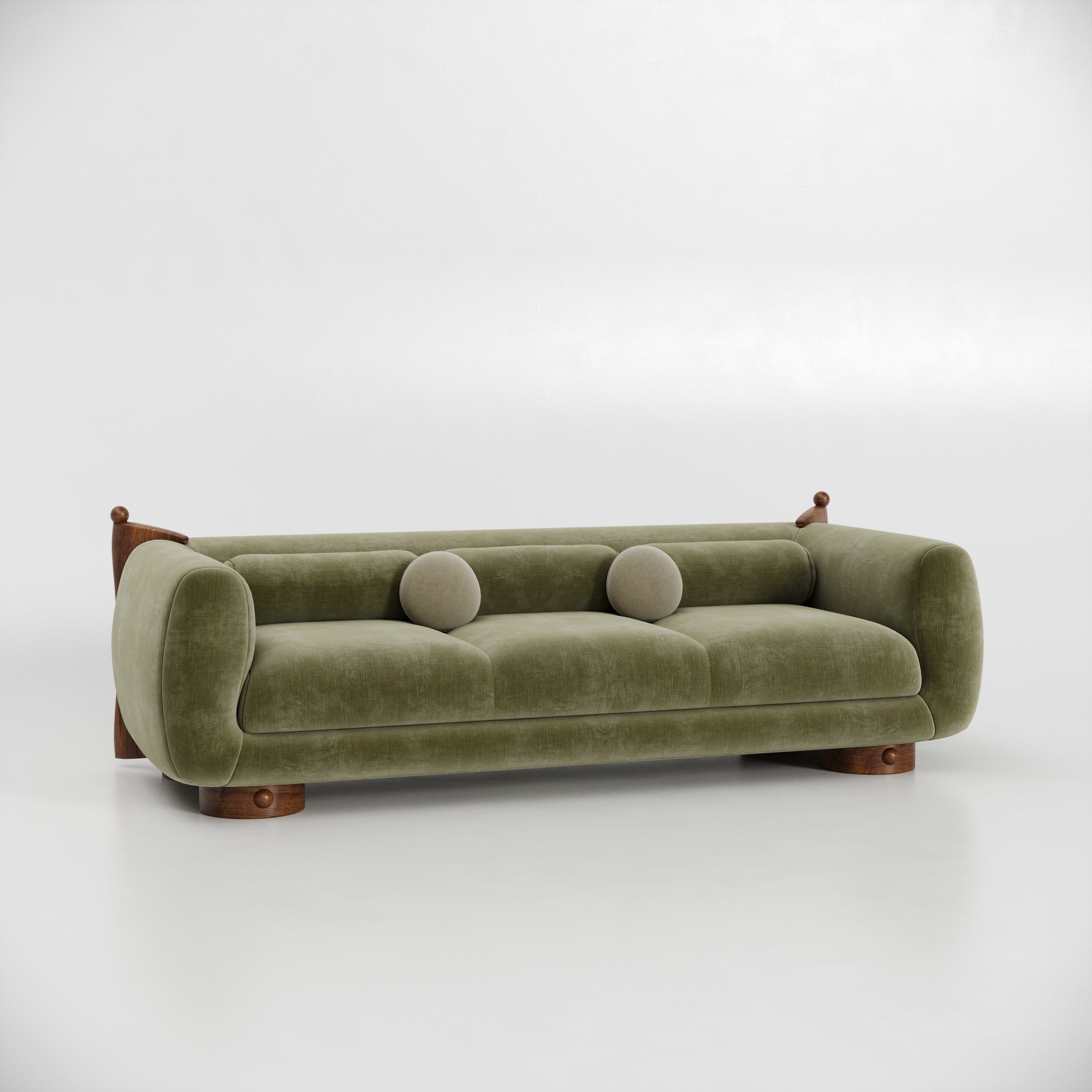 French Kiss Üçlü Koltuk-Koltuk-Huba Concept-Beyaz-NowShopFun