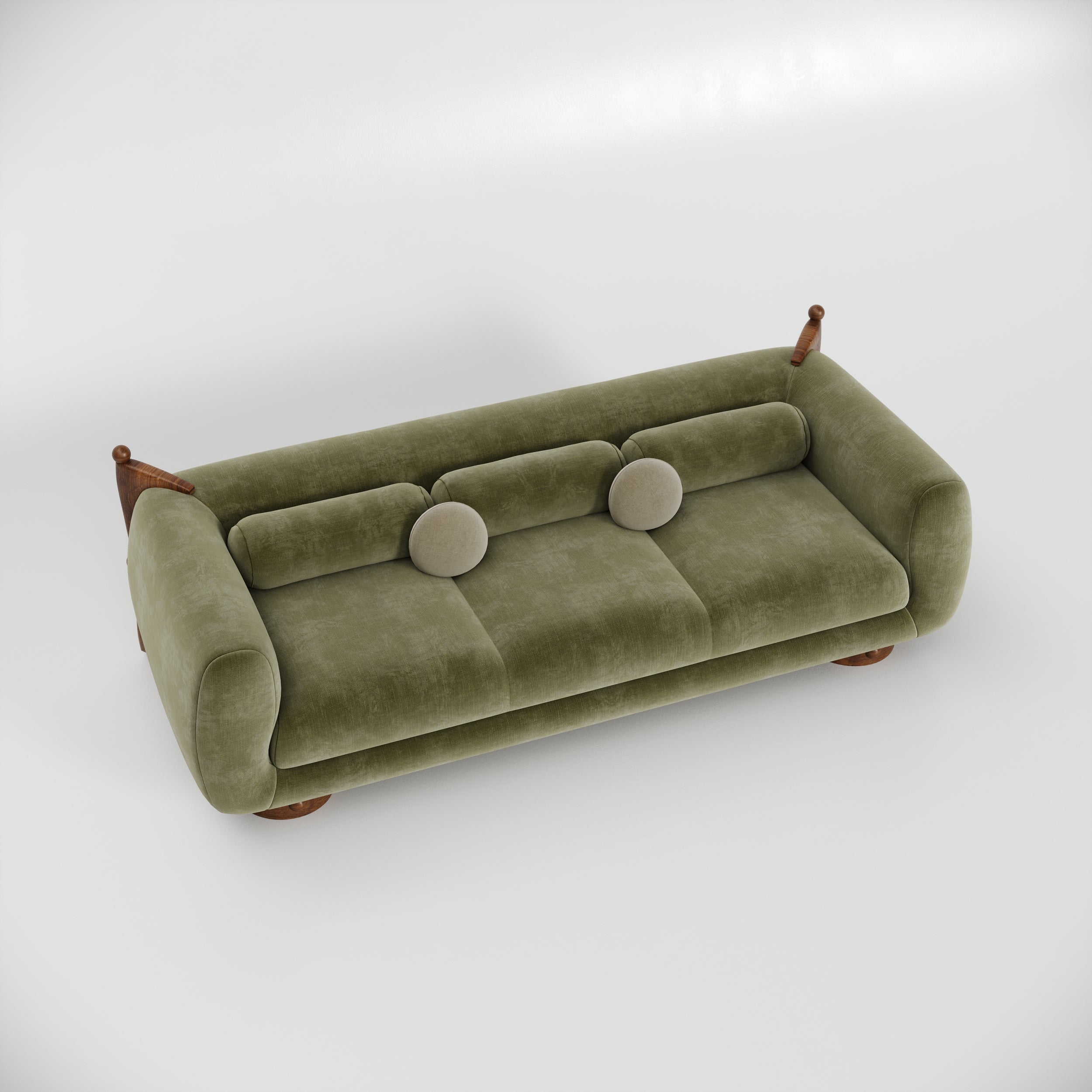 French Kiss Üçlü Koltuk-Koltuk-Huba Concept-Beyaz-NowShopFun