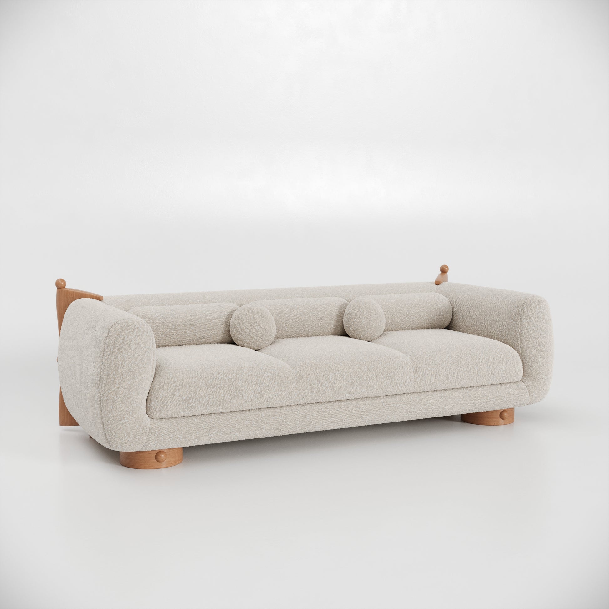 French Kiss Üçlü Koltuk-Koltuk-Huba Concept-Beyaz-NowShopFun