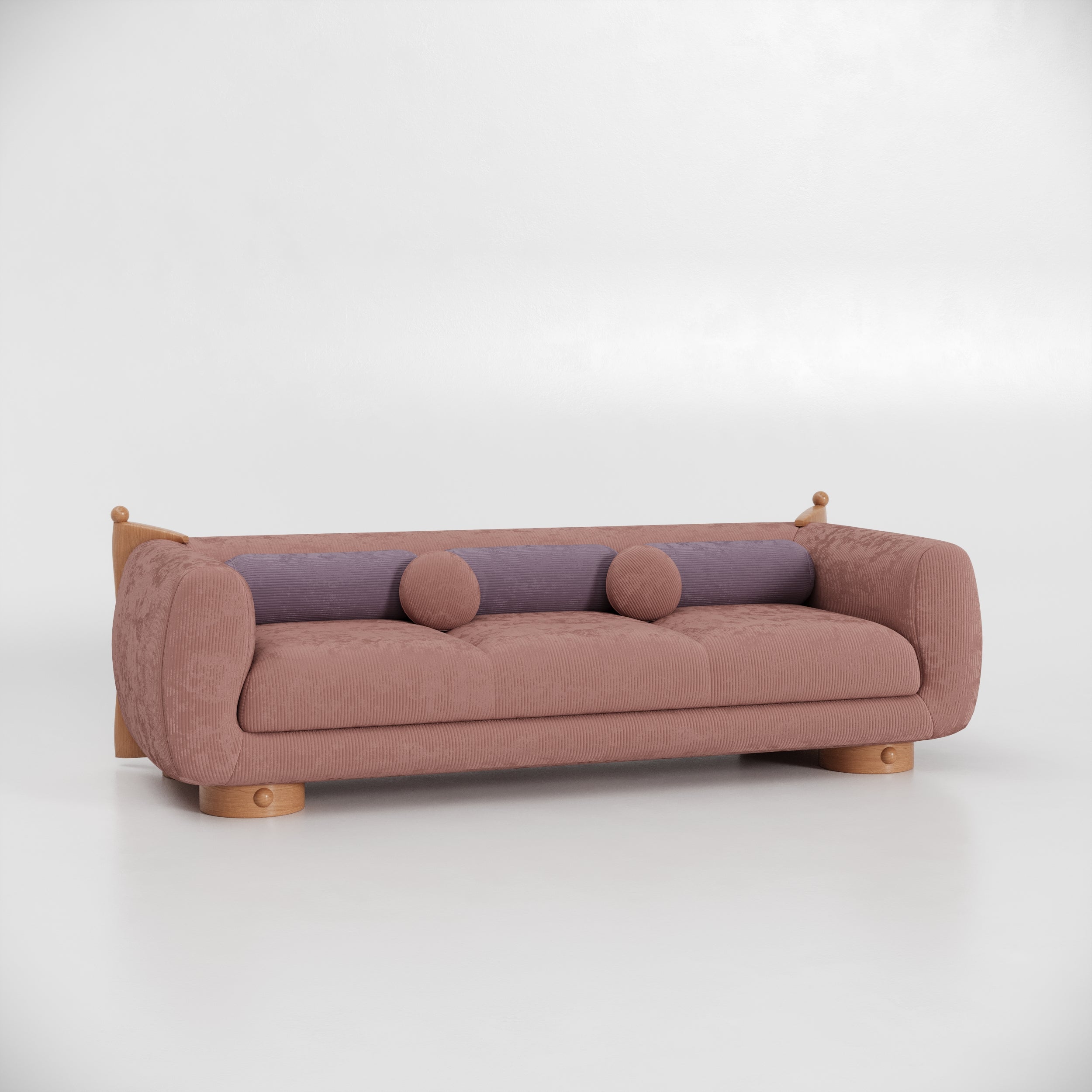 French Kiss Üçlü Koltuk-Koltuk-Huba Concept-Beyaz-NowShopFun