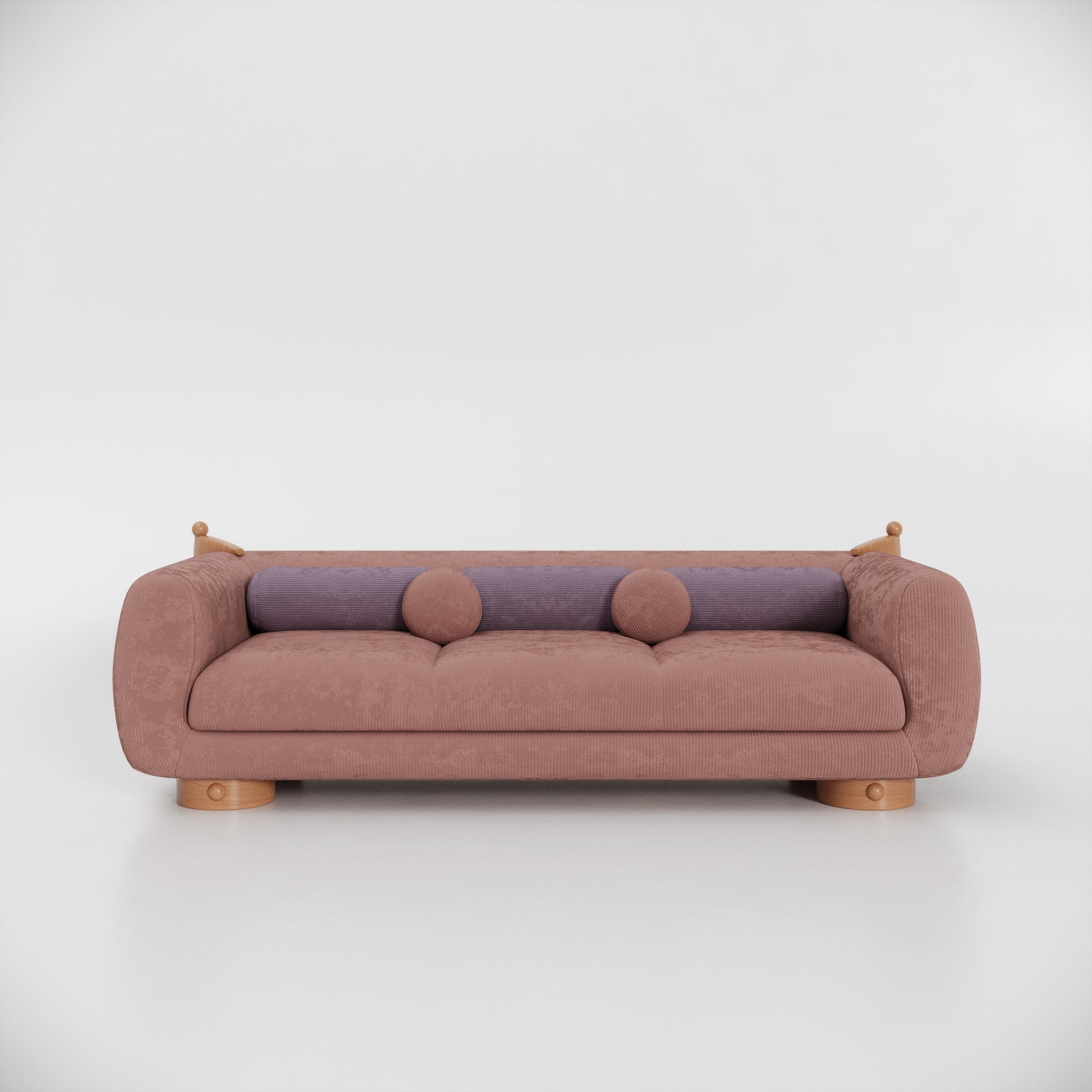 French Kiss Üçlü Koltuk-Koltuk-Huba Concept-Pembe-NowShopFun