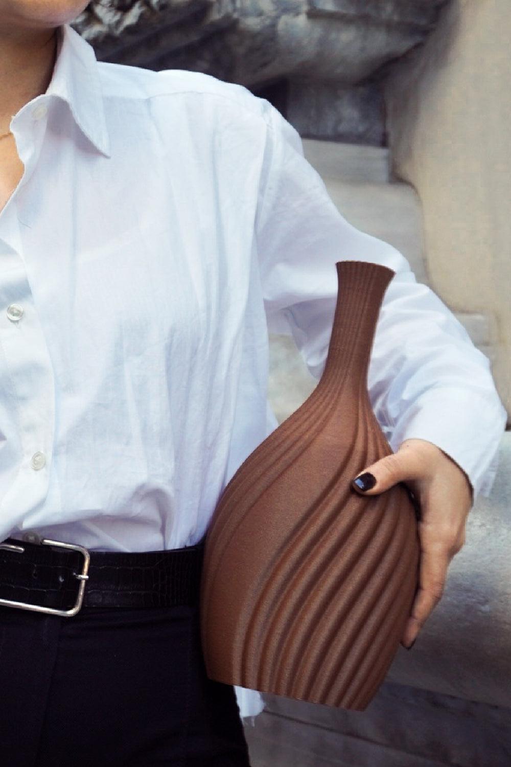 Freya Ahşap Vazo-Vazo-Tou Workshop-ahşap-NowShopFun