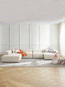 Frida XL Keten Modüler Köşe Koltuk-Köşe Koltuk-S Home Design Concept-Kırık Beyaz-Sağ Köşe-NowShopFun