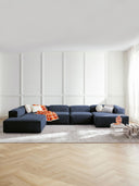 Frida XL Keten Modüler Köşe Koltuk-Köşe Koltuk-S Home Design Concept-Kırık Beyaz-Sağ Köşe-NowShopFun